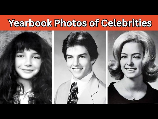Guess the Celebrity From Their School Photo in 5 Seconds!
