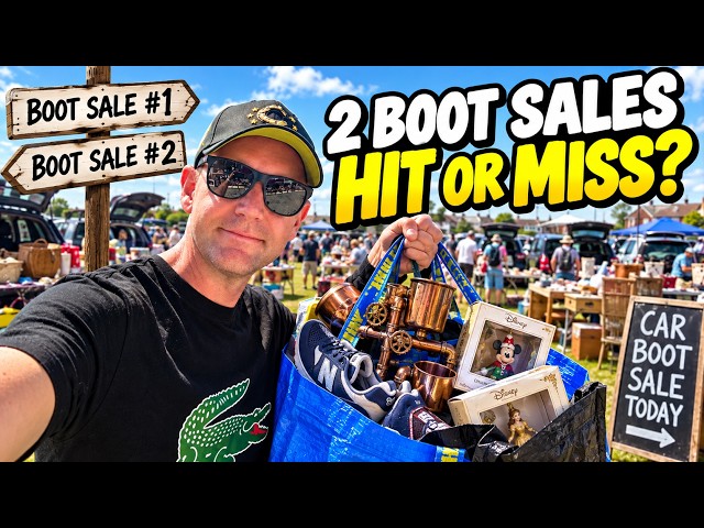 You NEVER KNOW What You Might Find At Car Boot Sales!