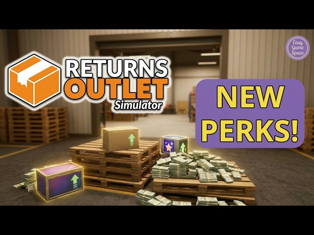 Starting over in Returns Outlet Simulator - now with perks!