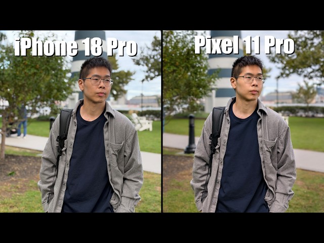 iPhone 18 Pro vs Pixel 11 Pro Camera Comparison