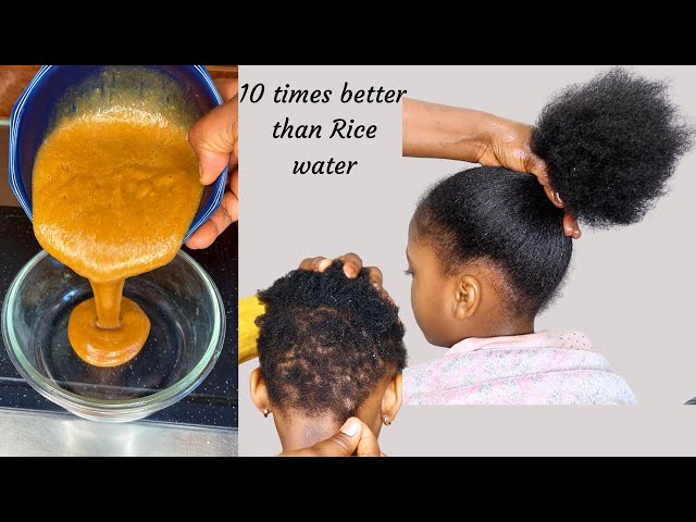 3 Important Ingredients Her Hair Loves .Helps To Stop Breakage, Moisturise n Promotes Hair Growth