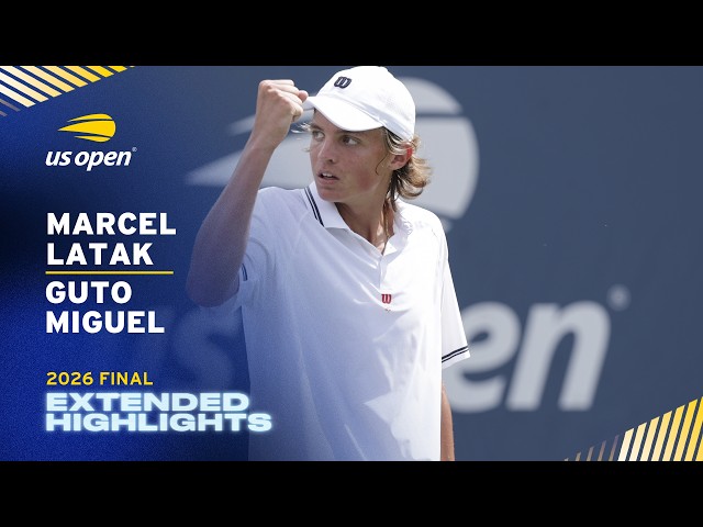 Marcel Latak vs. Guto Miguel Extended Highlights | 2026 US Open Final