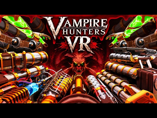 Vampire Hunters VR Performance / New VR Mod with 6DOF Motion Controls / Quest 3 + RTX 4080 Super