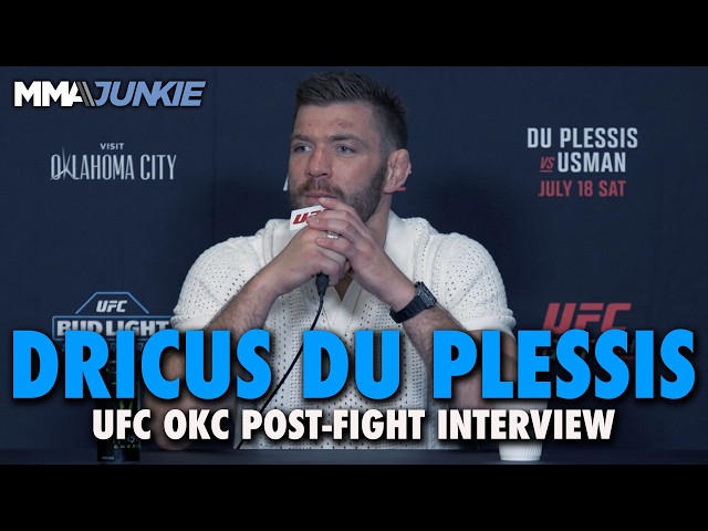 Dricus Du Plessis had '4 or 5 finishes' of Kamaru Usman, wants title shot | UFC OKC