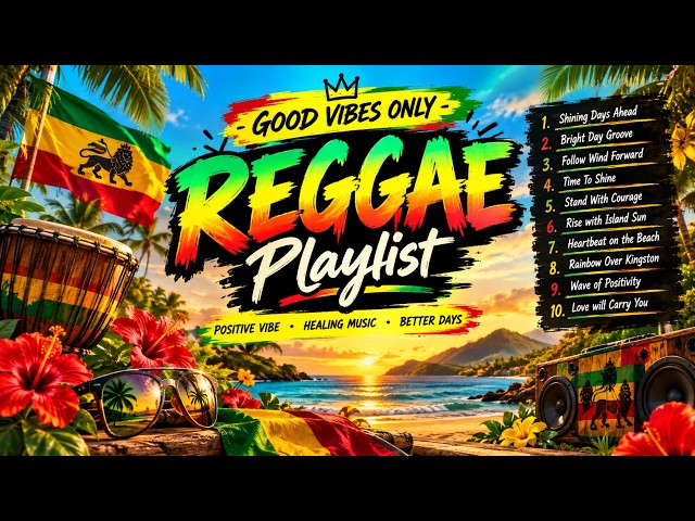 Reggae for Positive Energy 🌴 Feel-Good Songs to Keep You Moving Forward