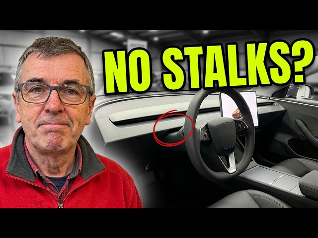 Would you Buy a Used Tesla minus indicator stalk !