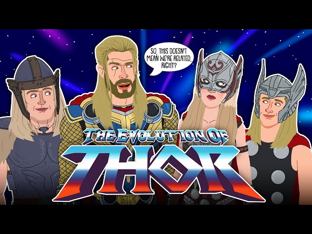 The Evolution Of Thor (ANIMATED)