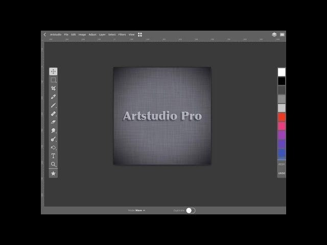 Creating Linen Texture in Artstudio Pro