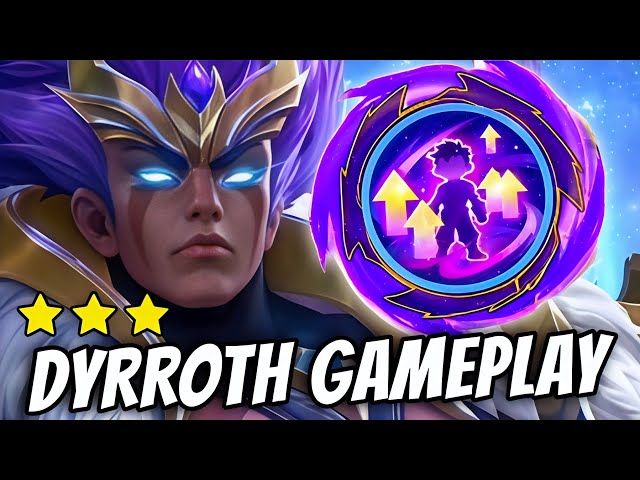 BUFFED DYRROTH DOMINATES ENEMY SURRENDER!! BEST STRATEGY!! MAGIC CHESS GO GO