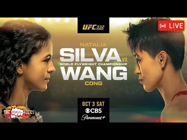🔴 UFC 332: NATÁLIA SILVA x CONG WANG + PAYTON TALBOTT x DEIVESON FIGUEIREDO | LIVE STREAM