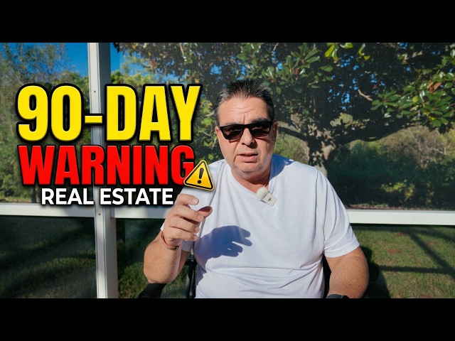 The Next 90 Days: A Real Estate Warning