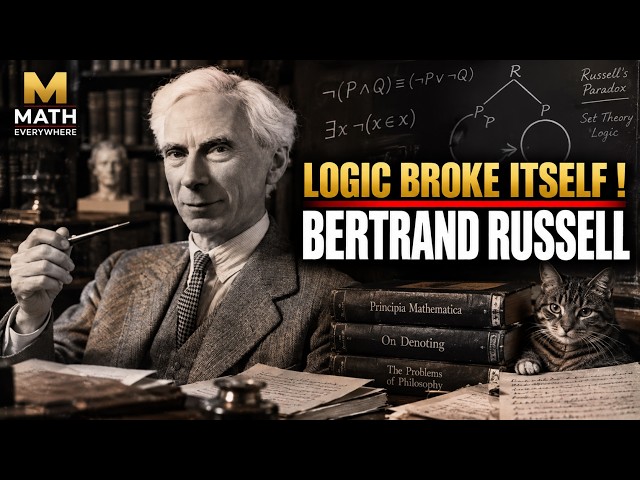 BERTRAND RUSSELL: THE PARADOX THAT SHOOK MATHEMATICS !