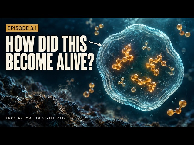 How Could Lifeless Chemistry Become the First Cells?