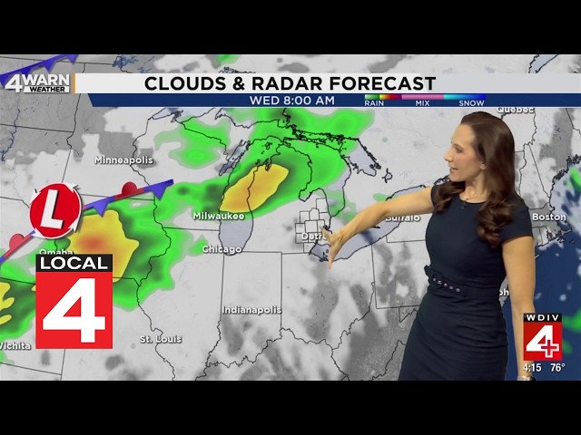 Metro Detroit weather forecast, Sept. 28, 2026  -- 4 p.m. Update