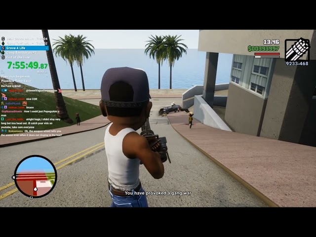 Hugo one Gta sa DE Chaos mod Fake crash #MEME