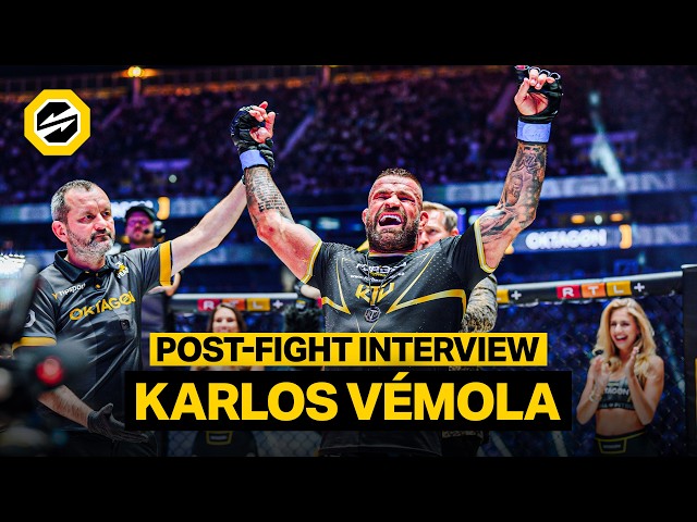 KARLOS VÉMOLA | Post-fight Interview | OKTAGON 94