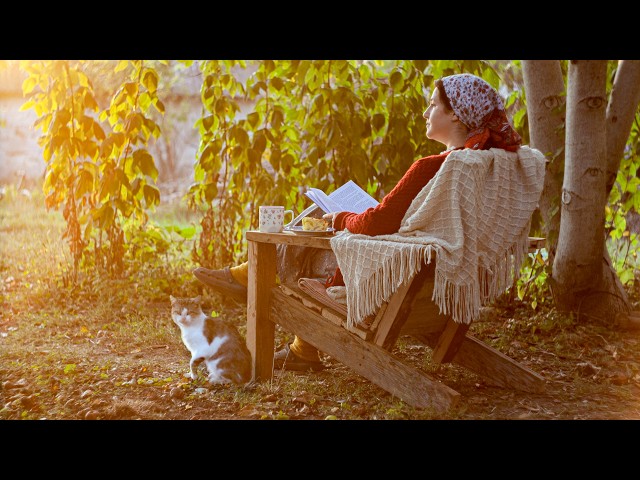 We made a dream garden chair for 0 hryvnia | Homemade charlotte and candied pumpkin and pear 🍂