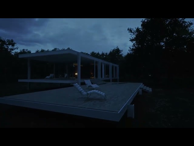 Immersive Virtual Walkthrough of the Iconic Farnsworth House | Coherence Visual Demo