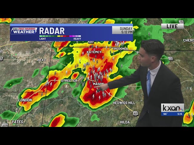 Strong storms in the Hill Country, low rain chances continue | KXAN Weather Forecast (Sept. 20)