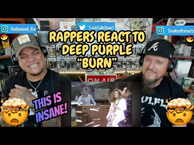 Rappers React To Deep Purple "Burn"! (LIVE)