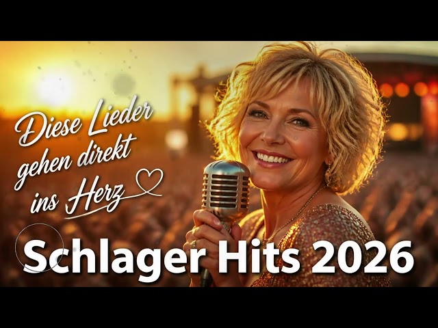 Diese Schlager Hits 2026 gehen direkt ins Herz 💔 | Liebe, Sehnsucht & Gänsehaut pur