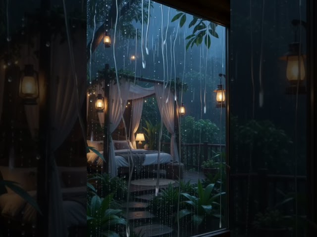 🌧️ 3Hours of Rain Sounds for Deep Sleep | 4 horas de lluvia para dormir | 빗소리 4시간
