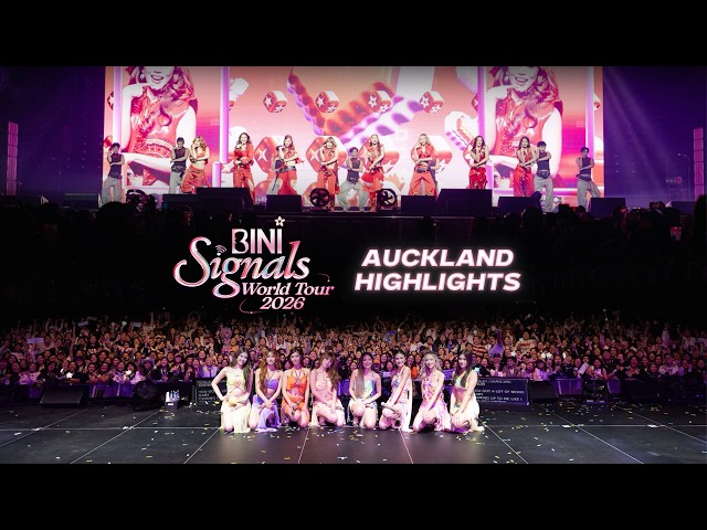 #BINI : BINI Signals World Tour 2026 - Auckland | Highlights