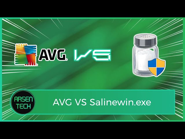 AVG Antivirus VS Salinewin.exe Virus | Antivirus Test