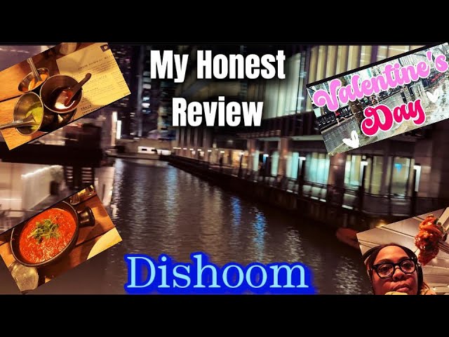 Dinner at Dishoom Canary Wharf Indian Food & Stunning London Night Views London