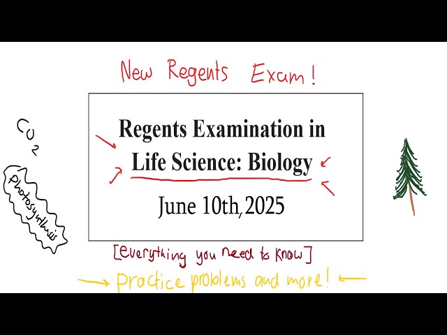 Life Science: Biology Regents Review | Full exam overview + official practice problems (June 2026)