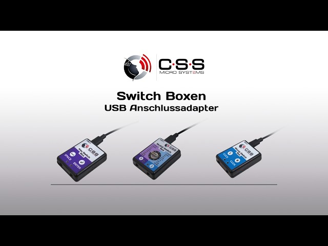 CSS Switch Boxen – Tastatur- und Mausfunktionen mit Tastern steuern