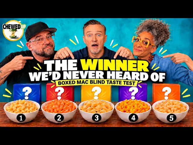 We Blind-Tasted 5 Boxed Mac & Cheeses. THIS Won?!