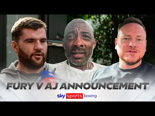 Nelson, Fisher & Groves REACT to Tyson Fury v Anthony Joshua fight announcement in Cardiff