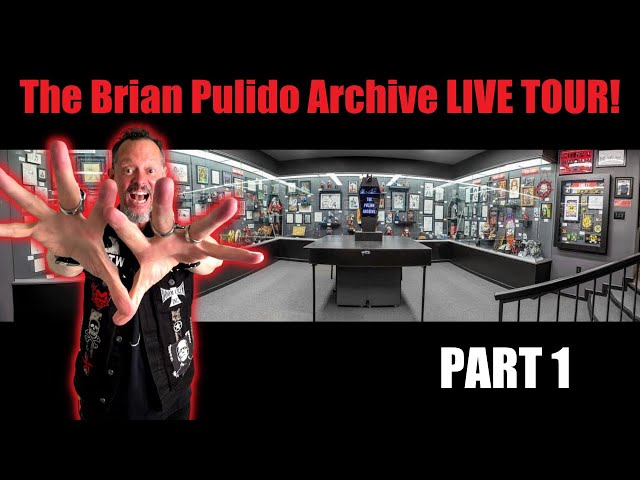 Brian Pulido Comic Book Archive Tour LIVE - Part 1!