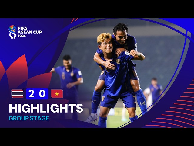 HIGHLIGHTS | Thailand vs Vietnam | FIFA ASEAN Cup 2026™