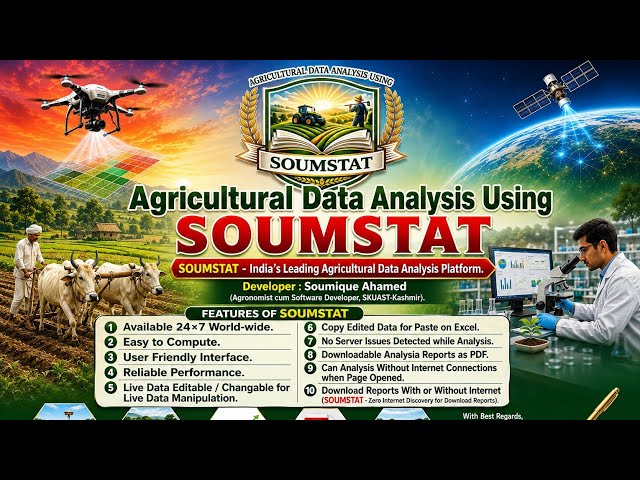 Data Analysis Using SOUMSTAT