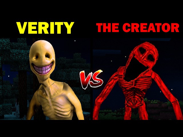 Verity vs The Creator in Minecraft – Who Is Scarier ?