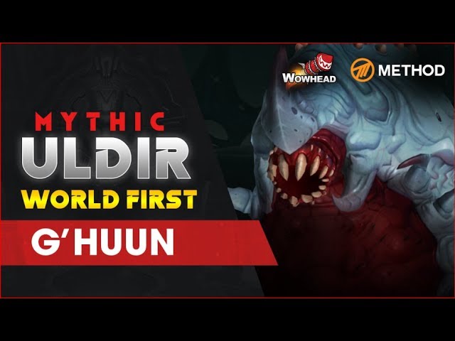 Method VS G'huun WORLD FIRST - Mythic Uldir
