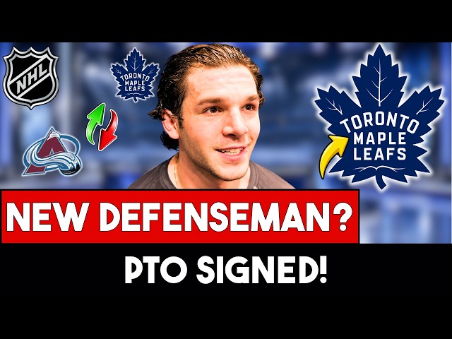NEW ADDITION! MAPLE LEAFS BRING IN INTRIGUING DEFENSEMAN ON PTO MAPLE LEAFS NEWS