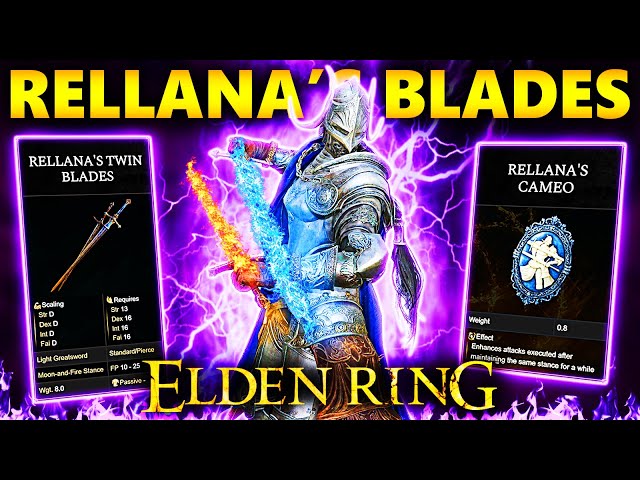 BROKEN RELLANA'S TWINBLADES BUILD DESTROYS EVERYTHING! (Elden Ring DLC Patch 1.16)"