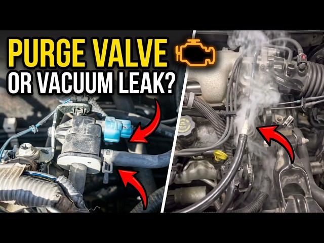 Bad Purge Valve vs Vacuum Leak: How to Tell the Difference