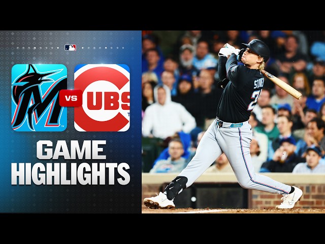 Marlins vs. Cubs Game Highlights (9/23/26) | MLB Highlights