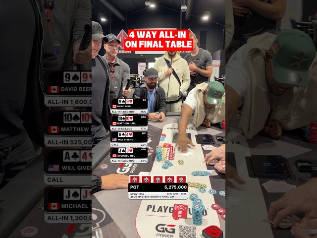 Safe to say people are going ALL OUT for these Mystery Bounties. 😂 #poker #wsop
