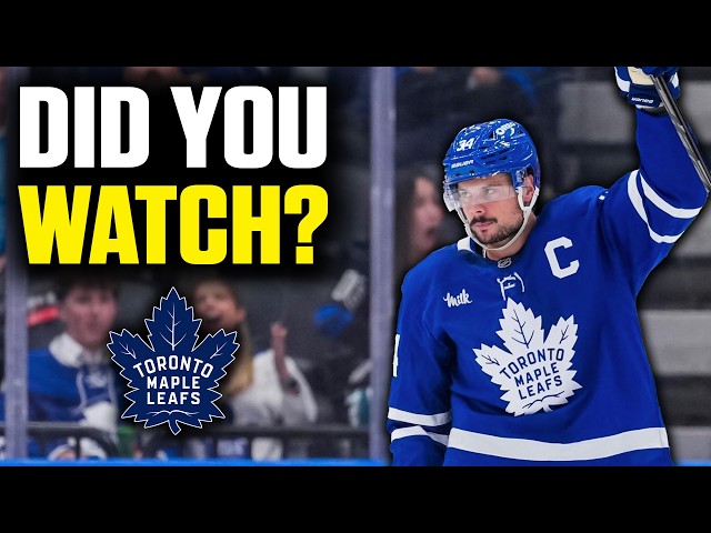 Your Reaction to Sportsnet's First Leafs Game on SN+
