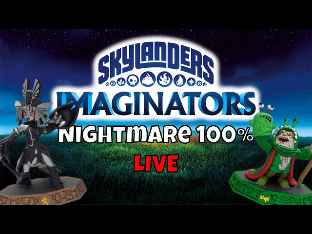 100% Skylanders Imaginators on Nightmare Mode