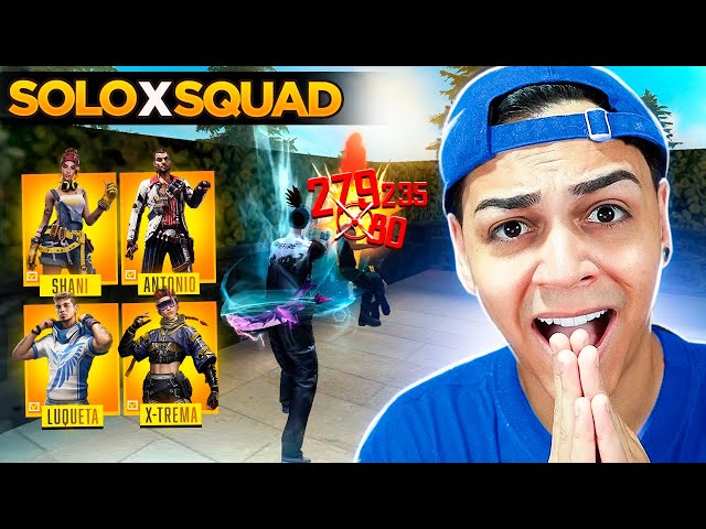THE MOST ABSURD COMBO IN ETERNAL RUSH SOLO VS SQUAD!! FREE FIRE