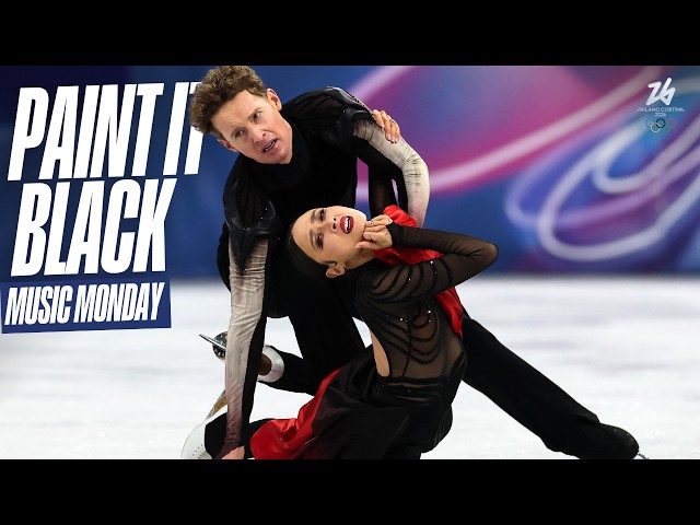 Madison Chock & Evan Bates "Paint it Black" 💃🏼🎶 | Music Monday