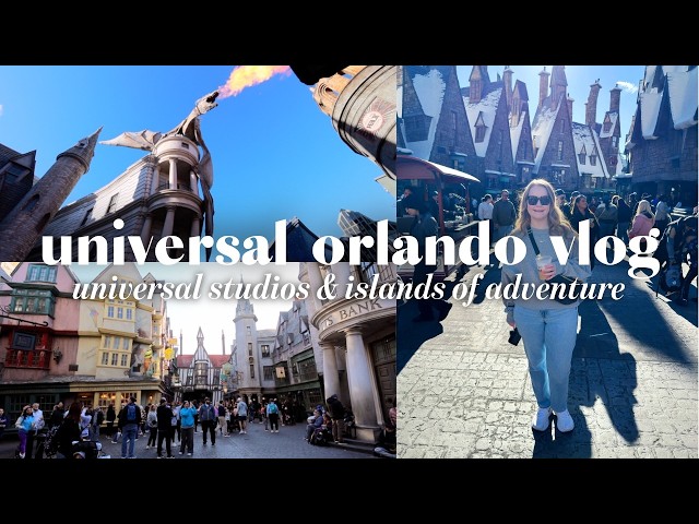 Universal Orlando Vlog | Universal Studios & Islands of Adventure | January 2026 Orlando Trip Day 2