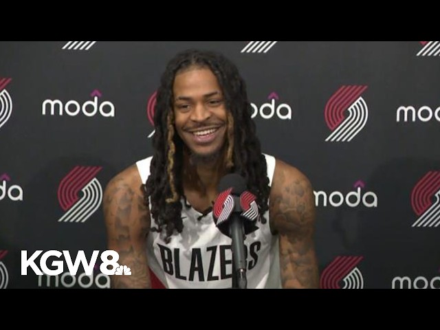 Ja Morant | Portland Trail Blazers Media Day interviews