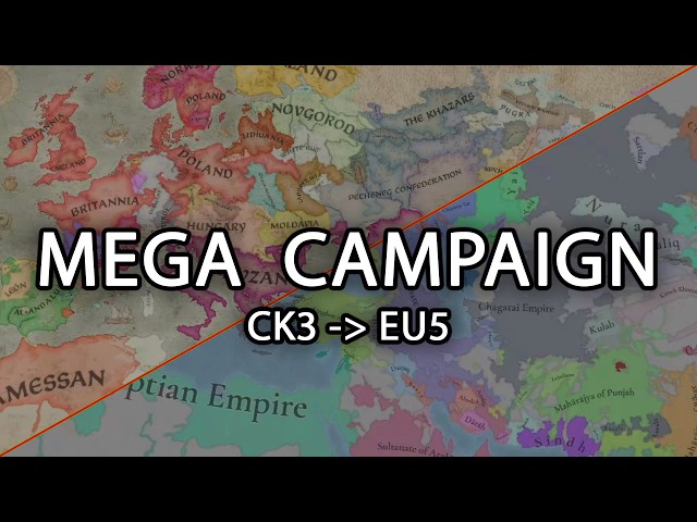 Mini Mega Campaign Timelapse: CK3 to EU5